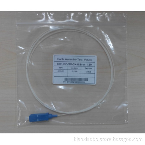 Fiber Optic Pigtail SC/LC/FC/ST 0.9mm PVC/LSZH SM/MM